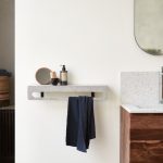 How to Mount Towel Rack to Concrete Wall