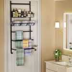 How to Organize Using Towel Racks