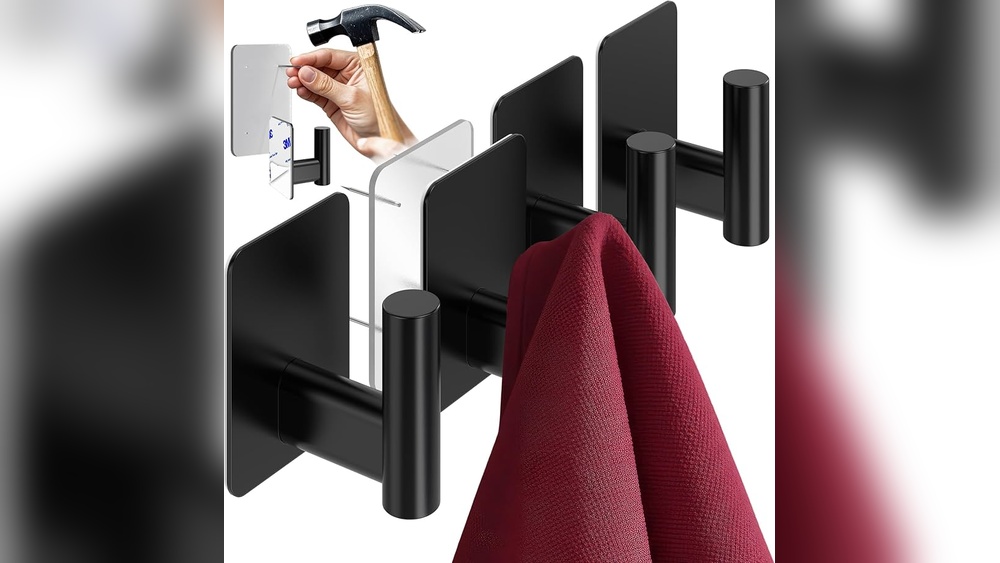 How to Put a Towel Rack Backup