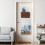 How to Put on a Towel Rack on Door