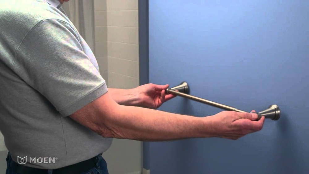 How to Put Up a Moen Towel Rack