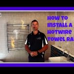 How to Put Up a Towel Rack With Wire Mounting
