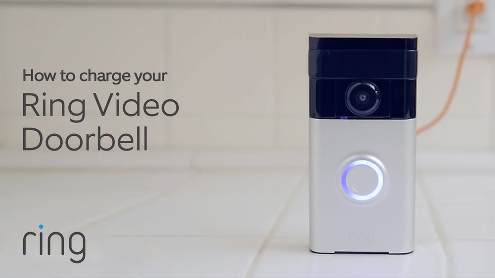 How to Recharge Ring Video Doorbell