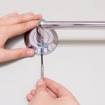 How to Remove a Towel Rack Without Set Screw