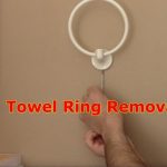 How to Remove Hand Towel Rack from Wall