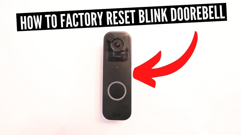 How to Reset Blink Video Doorbell