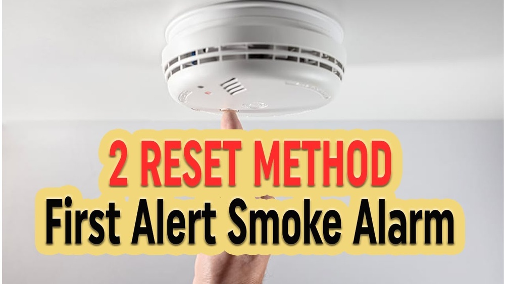 How to Reset First Alert Smoke Detector