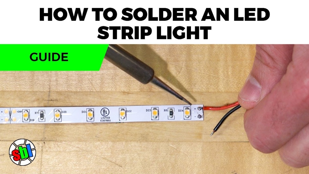 How to Solder Led Lights Strings