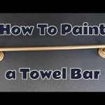 How to Spray Paint a Towel Rack