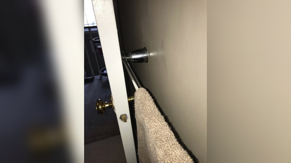 How to Stop Door from Hitting Towel Rack
