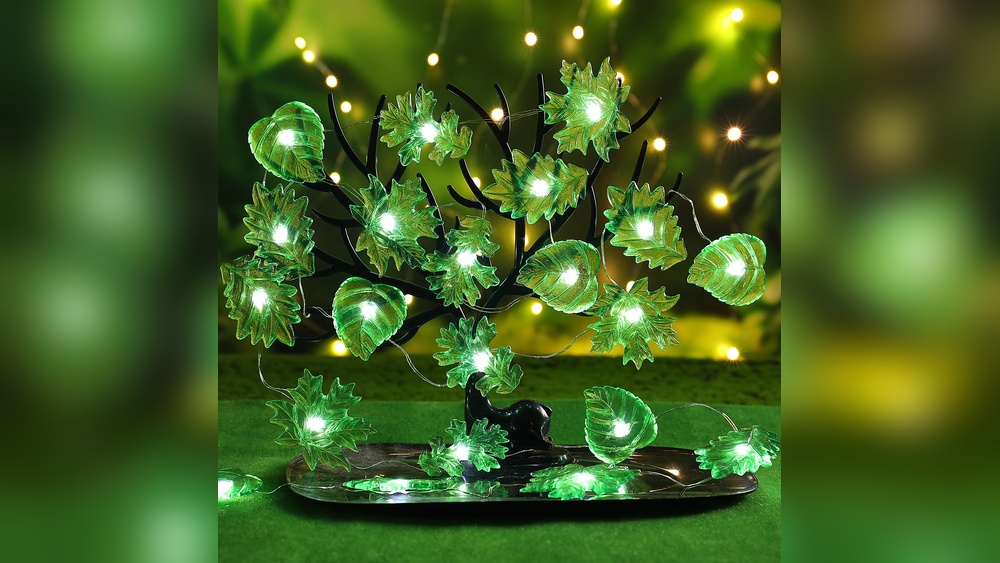 How to String Enchanted Forest Led Lights on Christmas Tree