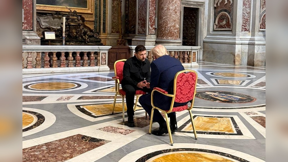 What Did Vladimir Putin Say at Peter'S Door