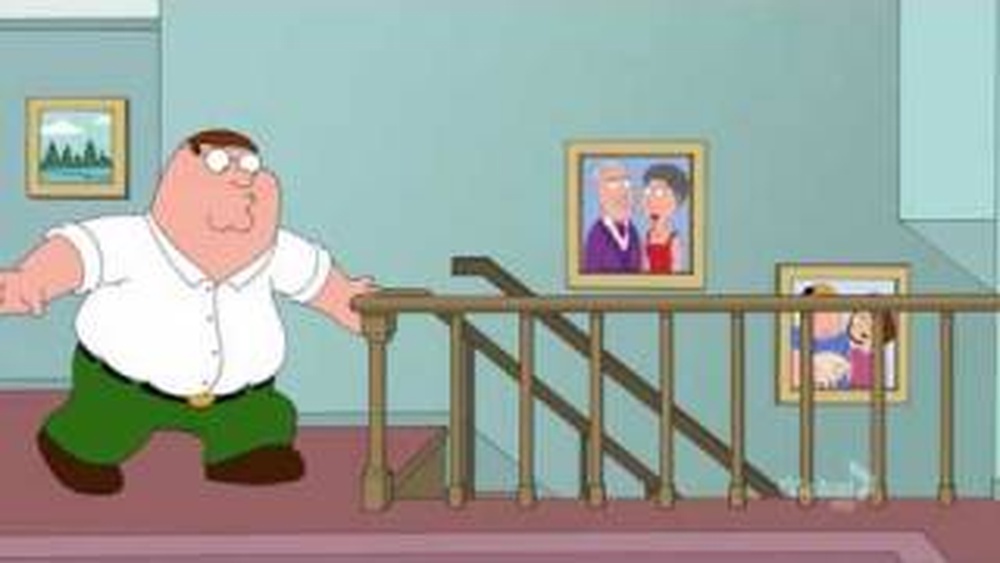 What Family Guy Episode Does Peter Fall down the Stairs