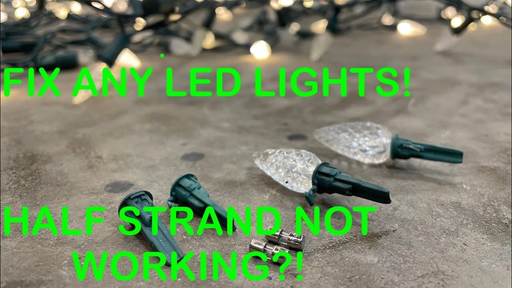 Why Does Only Half a String of Led Lights Work