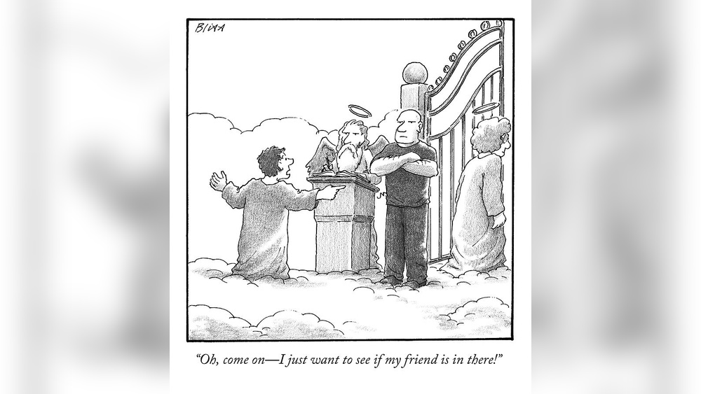 Why is St Peter at the Gates of Heaven